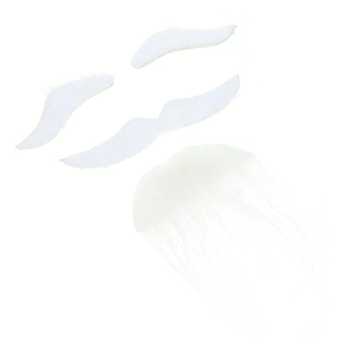 WATIIFUFU Unterhaltsames Schnurrbart-Set Künstlicher Bart Und Schnurrbart-Set Für Halloween-kostüme WATIIFUFU Unterhaltsames Schnurrbart-Set Künstlicher Bart Und Schnurrbart-Set Für Halloween-kostüme von WATIIFUFU