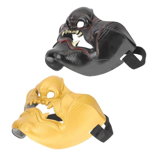 WATIIFUFU Maske Japanische Dämon Halloween Maske Ideal für Maskerade Kostüm Veranstaltungen von WATIIFUFU