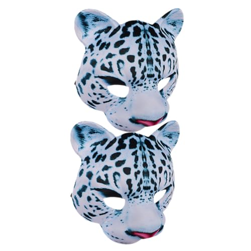 WATIIFUFU Halloween Maskerade Schneeleopard Tier Vollgesichtsmaske Cosplay WATIIFUFU Halloween Maskerade Schneeleopard Tier Vollgesichtsmaske Cosplay von WATIIFUFU