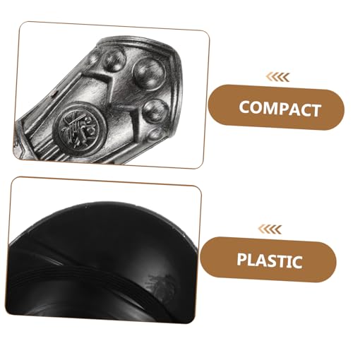 WATIIFUFU Schulterrüstung Römische Mittelalterliche Armplatte Armschutz Cosplay Kostüm Zubehör für Party und Rollenspiel WATIIFUFU Schulterrüstung Römische Mittelalterliche Armplatte Armschutz Cosplay Kostüm Zubehör für Party und Rollenspiel von WATIIFUFU
