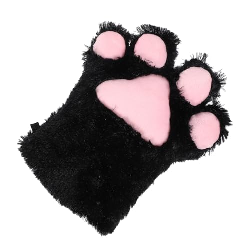 WATIIFUFU Bequemer Katzenhandschuh Cosplay-performance Plüschhandschuhe Kinder-schutzhülle Für Frauen Mädchen Kleinkinder Schwarz Einzeln WATIIFUFU Bequemer Katzenhandschuh Cosplay-performance Plüschhandschuhe Kinder-schutzhülle Für Frauen Mädchen Kleinkinder Schwarz Einzeln von WATIIFUFU