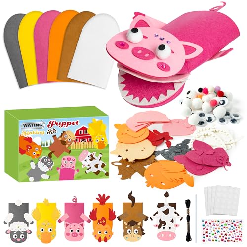 Filzpuppe-Bauernhof-Tiere-6p Filzpuppe-Bauernhof-Tiere-6p von WATINC