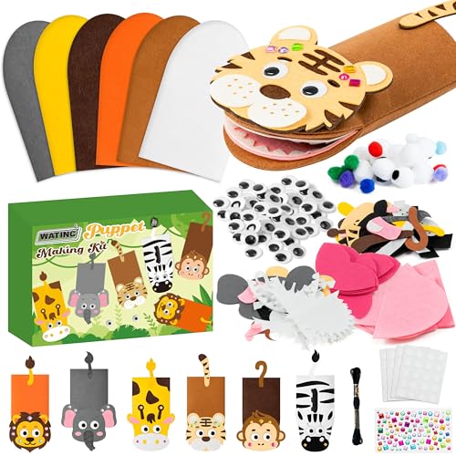 Filzpuppe Wildtiere 6p von WATINC