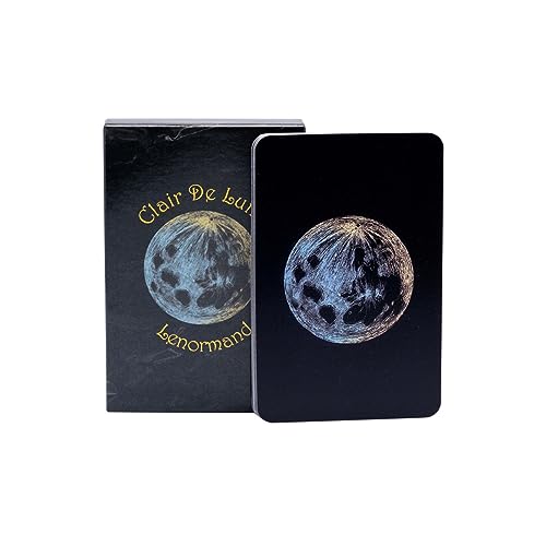 WATSKY Clair De Lune Lenormand: Ein einzigartiges und skurriles Lenormand-Deck für Erwachsene ab 18 Jahren von WATSKY