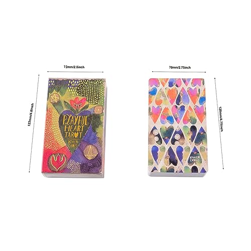 Verspieltes Herz-Tarot: Verbreiten Sie Freude und Liebe mit diesem Deck von WATSKY