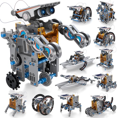 WATUDOU 12-in-1-Solar-Robotik-Set, 04, Kinder, 8 – 14 Jahre, Entwicklung von MINT-Fähigkeiten WATUDOU 12-in-1-Solar-Robotik-Set, 04, Kinder, 8 – 14 Jahre, Entwicklung von MINT-Fähigkeiten von WATUDOU