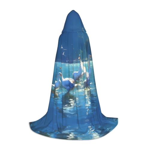 Flock of Geese S Printed Halloween Wizard Cape | Motto-Party Costume | Adult/Youth Cosplay Cape | Sizes S M L Flock of Geese S Printed Halloween Wizard Cape | Motto-Party Costume | Adult/Youth Cosplay Cape | Sizes S M L von WBQLSL