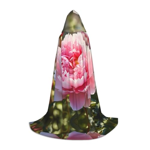 Pfingstrose M, bedruckter Halloween-Zauberer-Umhang, Motto-Party-Kostüm, Erwachsene/Jugend-Cosplay-Umhang, Größen S, M, L Pfingstrose M, bedruckter Halloween-Zauberer-Umhang, Motto-Party-Kostüm, Erwachsene/Jugend-Cosplay-Umhang, Größen S, M, L von WBQLSL