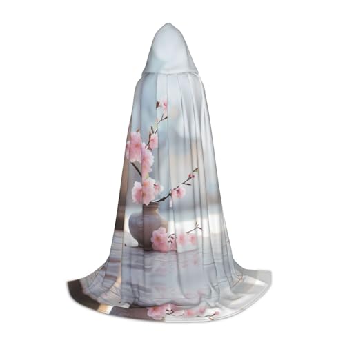 Pfirsichblüte M, bedruckter Halloween-Zauberer-Umhang, Motto-Party-Kostüm, Erwachsene/Jugend-Cosplay-Umhang, Größen S, M, L Pfirsichblüte M, bedruckter Halloween-Zauberer-Umhang, Motto-Party-Kostüm, Erwachsene/Jugend-Cosplay-Umhang, Größen S, M, L von WBQLSL