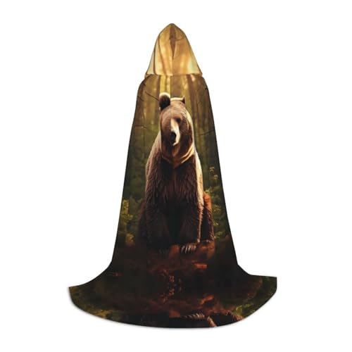 Rebuke M bedruckter Halloween-Zauberer-Umhang, Motto-Party-Kostüm, Erwachsene/Jugend-Cosplay-Umhang, Größen S, M, L Rebuke M bedruckter Halloween-Zauberer-Umhang, Motto-Party-Kostüm, Erwachsene/Jugend-Cosplay-Umhang, Größen S, M, L von WBQLSL