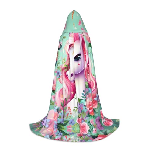 Rosa Einhorn M bedruckter Halloween-Zauberer-Umhang | Motto-Party-Kostüm | Erwachsene/Jugend-Cosplay-Umhang | Größen S, M, L Rosa Einhorn M bedruckter Halloween-Zauberer-Umhang | Motto-Party-Kostüm | Erwachsene/Jugend-Cosplay-Umhang | Größen S, M, L von WBQLSL