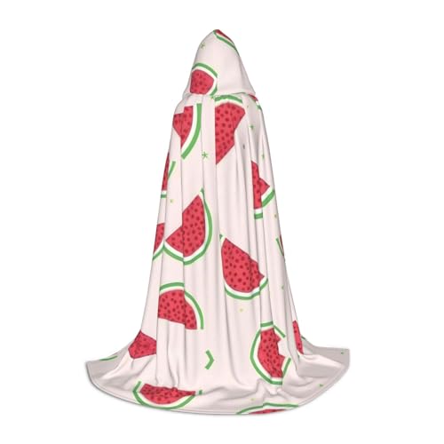 Rosa Wassermelone S bedruckter Halloween-Zauberer-Umhang | Motto-Party-Kostüm | Erwachsene/Jugend-Cosplay-Umhang | Größen S, M, L Rosa Wassermelone S bedruckter Halloween-Zauberer-Umhang | Motto-Party-Kostüm | Erwachsene/Jugend-Cosplay-Umhang | Größen S, M, L von WBQLSL