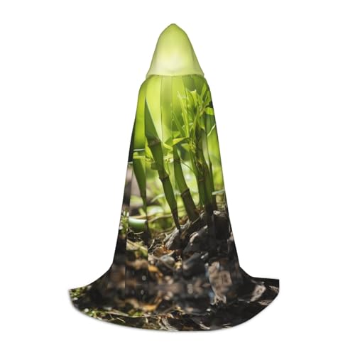 WBQLSL Bamboo Shoot S bedruckter Robe-Umhang, mit Kapuze, Cosplay-Kostüm, Halloween-Party-Requisite, S/M/L WBQLSL Bamboo Shoot S bedruckter Robe-Umhang, mit Kapuze, Cosplay-Kostüm, Halloween-Party-Requisite, S/M/L von WBQLSL
