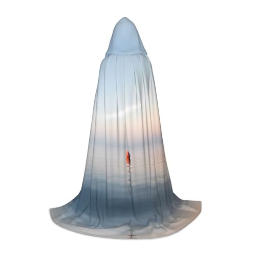 WBQLSL Beacon M bedruckter Umhang mit Kapuze, Cosplay-Kostüm, Halloween-Party-Requisite, S/M/L von WBQLSL