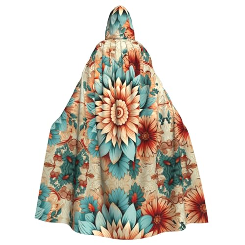 WBQLSL Dahlia bedruckter Umhang – Maskenumhang mit Kapuze WBQLSL Dahlia bedruckter Umhang – Maskenumhang mit Kapuze von WBQLSL