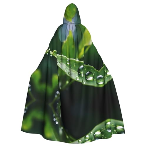 WBQLSL Dewdrop bedruckter Umhang – Maskenumhang mit Kapuze von WBQLSL
