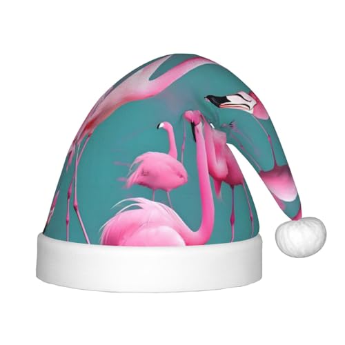 WBQLSL Ein Schwarm Flamingos Kinder Urlaub Weihnachtsmützen Weihnachten Event Bühnenaufführung Urlaub Party Szene Neujahr Party Mode Kinderhüte WBQLSL Ein Schwarm Flamingos Kinder Urlaub Weihnachtsmützen Weihnachten Event Bühnenaufführung Urlaub Party Szene Neujahr Party Mode Kinderhüte von WBQLSL