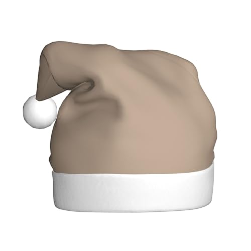 WBQLSL Einfarbige Weihnachtsmütze für Erwachsene, 39,9 cm hoch, Plüsch-Weihnachtsmütze, Unisex, dekorativer Hut, Weihnachtsmann, Weihnachten, Halloween-Party WBQLSL Einfarbige Weihnachtsmütze für Erwachsene, 39,9 cm hoch, Plüsch-Weihnachtsmütze, Unisex, dekorativer Hut, Weihnachtsmann, Weihnachten, Halloween-Party von WBQLSL