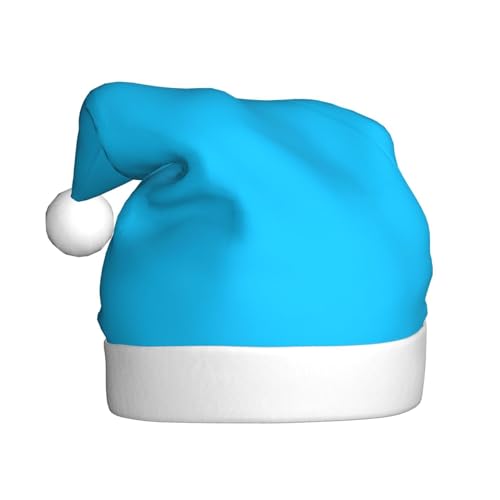 WBQLSL Einfarbige Weihnachtsmütze für Erwachsene, 39,9 cm hoch, Plüsch-Weihnachtsmütze, Unisex, dekorativer Hut, Weihnachtsmann, Weihnachten, Halloween-Party WBQLSL Einfarbige Weihnachtsmütze für Erwachsene, 39,9 cm hoch, Plüsch-Weihnachtsmütze, Unisex, dekorativer Hut, Weihnachtsmann, Weihnachten, Halloween-Party von WBQLSL