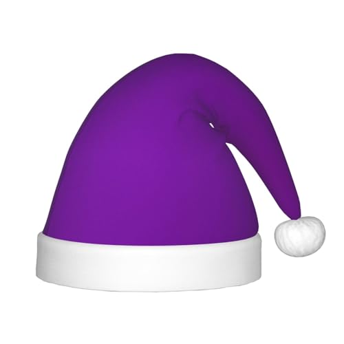 WBQLSL Einfarbige dunkelviolette Kinderweihnachtsmütze, Weihnachtsveranstaltung, Bühnenaufführung, Urlaub, Party, Silvesterparty, Mode, Kindermütze WBQLSL Einfarbige dunkelviolette Kinderweihnachtsmütze, Weihnachtsveranstaltung, Bühnenaufführung, Urlaub, Party, Silvesterparty, Mode, Kindermütze von WBQLSL