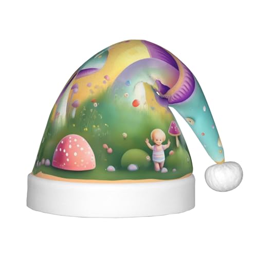 WBQLSL Fantasy Pilz Kinder Urlaub Weihnachtsmützen Weihnachten Event Bühnenaufführung Urlaub Party Szene Neujahr Party Mode Kinderhüte von WBQLSL