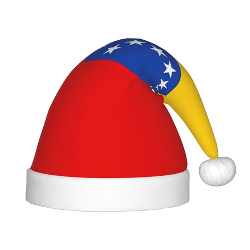 WBQLSL Flagge Venezuelas Kinder Urlaub Weihnachtsmützen Weihnachten Event Bühnenaufführung Urlaub Party Szene Neujahr Party Mode Kinderhüte von WBQLSL