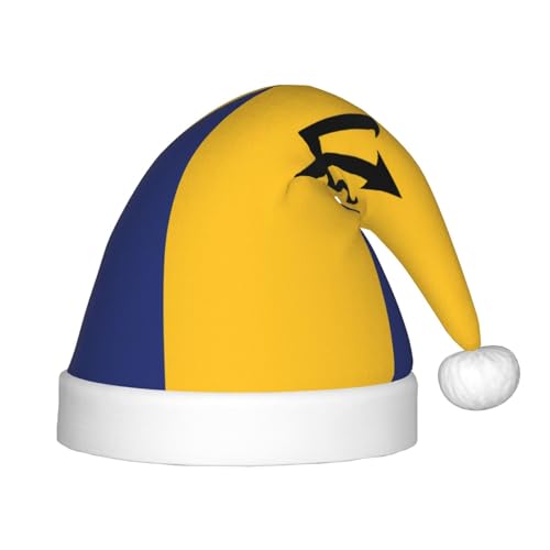 WBQLSL Flagge von Barbados Kinder Urlaub Weihnachtsmützen Weihnachten Event Bühnenaufführung Urlaub Party Szene Neujahr Party Mode Kinderhüte WBQLSL Flagge von Barbados Kinder Urlaub Weihnachtsmützen Weihnachten Event Bühnenaufführung Urlaub Party Szene Neujahr Party Mode Kinderhüte von WBQLSL