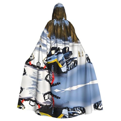 WBQLSL Fortschrittlicher Umhang mit Schneemobil – Maskenumhang mit Kapuze WBQLSL Fortschrittlicher Umhang mit Schneemobil – Maskenumhang mit Kapuze von WBQLSL