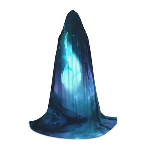WBQLSL Ghost S bedruckter Robe-Umhang, mit Kapuze, Cosplay-Kostüm, Halloween-Party-Requisite, S/M/L WBQLSL Ghost S bedruckter Robe-Umhang, mit Kapuze, Cosplay-Kostüm, Halloween-Party-Requisite, S/M/L von WBQLSL