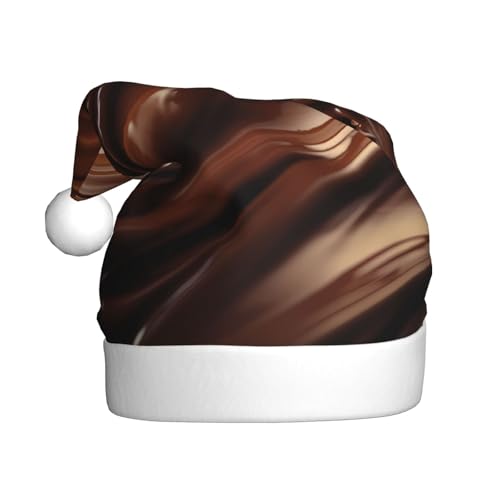 WBQLSL Pralinen Weihnachtsmütze für Erwachsene, 39,9 cm hoch, Plüsch-Weihnachtsmütze, Unisex, dekorativer Hut, Weihnachtsmann, Weihnachten, Halloween, Party WBQLSL Pralinen Weihnachtsmütze für Erwachsene, 39,9 cm hoch, Plüsch-Weihnachtsmütze, Unisex, dekorativer Hut, Weihnachtsmann, Weihnachten, Halloween, Party von WBQLSL
