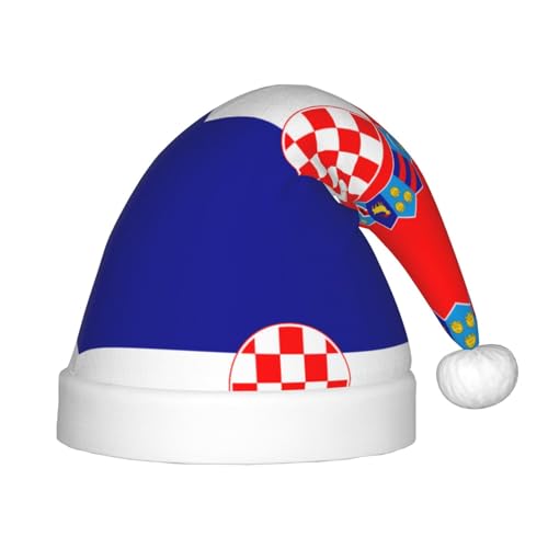 WBQLSL Republik Kroatien Flagge Kinder Urlaub Weihnachtsmützen Weihnachten Event Bühnenaufführung Urlaub Party Szene Neujahr Party Mode Kinderhüte WBQLSL Republik Kroatien Flagge Kinder Urlaub Weihnachtsmützen Weihnachten Event Bühnenaufführung Urlaub Party Szene Neujahr Party Mode Kinderhüte von WBQLSL
