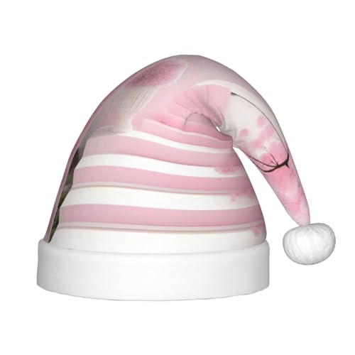 WBQLSL Rosa Kirschblütentreppe Kinderurlaub Weihnachtsmützen Weihnachten Event Bühnenaufführung Urlaub Party Szene Neujahr Party Mode Kinderhüte WBQLSL Rosa Kirschblütentreppe Kinderurlaub Weihnachtsmützen Weihnachten Event Bühnenaufführung Urlaub Party Szene Neujahr Party Mode Kinderhüte von WBQLSL
