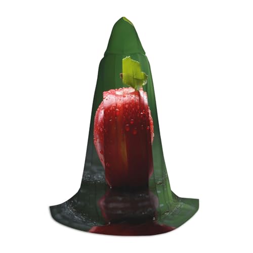 WBQLSL Rote Früchte Nahaufnahmen L bedruckter Robe-Umhang | Kapuze | Cosplay-Kostüm | Halloween-Party-Requisite | S/M/L WBQLSL Rote Früchte Nahaufnahmen L bedruckter Robe-Umhang | Kapuze | Cosplay-Kostüm | Halloween-Party-Requisite | S/M/L von WBQLSL
