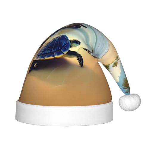 WBQLSL Schildkröten am Strand Kinderurlaub Weihnachtsmützen Weihnachten Event Bühnenaufführung Urlaub Party Szene Neujahr Party Mode Kinderhüte WBQLSL Schildkröten am Strand Kinderurlaub Weihnachtsmützen Weihnachten Event Bühnenaufführung Urlaub Party Szene Neujahr Party Mode Kinderhüte von WBQLSL