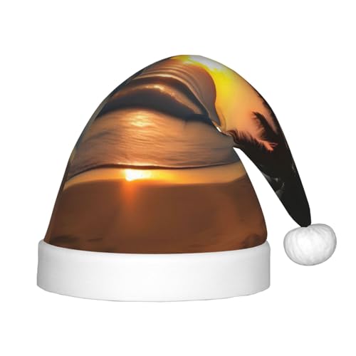WBQLSL Sonnenuntergang Strand Kinder Urlaub Weihnachtsmützen Weihnachten Event Bühne Aufführung Urlaub Party Szene Neujahr Party Mode Kinderhüte WBQLSL Sonnenuntergang Strand Kinder Urlaub Weihnachtsmützen Weihnachten Event Bühne Aufführung Urlaub Party Szene Neujahr Party Mode Kinderhüte von WBQLSL