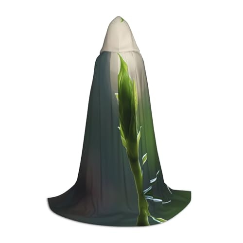 WBQLSL bud M bedruckter Robe-Umhang mit Kapuze, Cosplay-Kostüm, Halloween-Party-Requisite, S/M/L von WBQLSL