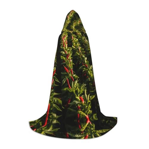 WBQLSL chilli M bedruckter Umhang mit Kapuze, Cosplay-Kostüm, Halloween-Party-Requisite, S/M/L WBQLSL chilli M bedruckter Umhang mit Kapuze, Cosplay-Kostüm, Halloween-Party-Requisite, S/M/L von WBQLSL