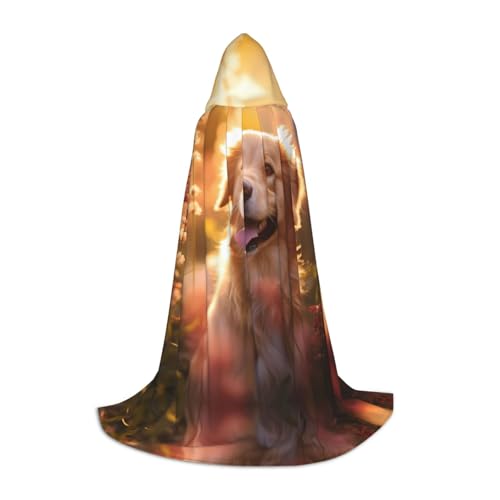 Welpe M bedruckter Halloween-Zauberer-Umhang, Motto-Party-Kostüm, Erwachsene/Jugend-Cosplay-Umhang, Größen S, M, L Welpe M bedruckter Halloween-Zauberer-Umhang, Motto-Party-Kostüm, Erwachsene/Jugend-Cosplay-Umhang, Größen S, M, L von WBQLSL