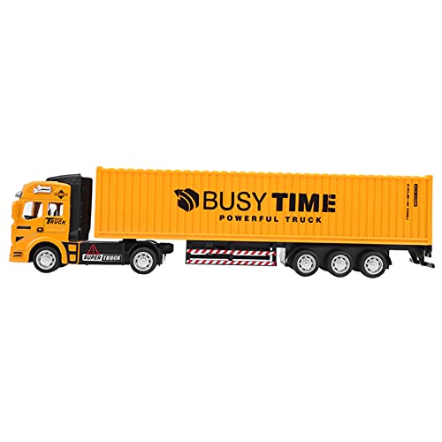 WBTY 1:48 Legierung Container LKW Modell Spielzeug Hochsimulation Kinder Auto Spielzeug Fahrzeug (Container-LKW) von WBTY