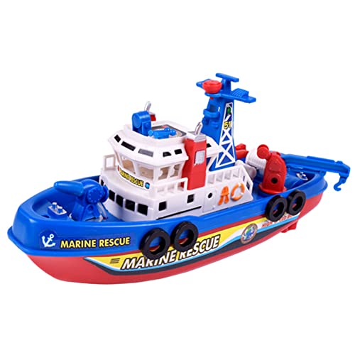 WBTY Kinder-Spielzeugboot, Elektrisch mit Musik-Licht-Wasser-Spray-Marine-Brandschutz-Modell WBTY Kinder-Spielzeugboot, Elektrisch mit Musik-Licht-Wasser-Spray-Marine-Brandschutz-Modell von WBTY
