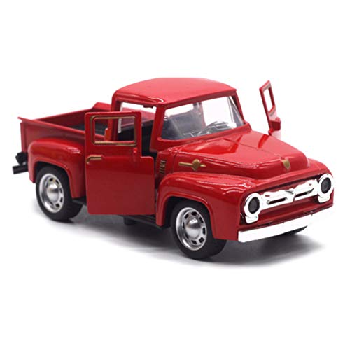 WBTY Weihnachts-Trucks-Modell, Vintage-Metall-Lkw-Auto-Modell, Tischdekoration, Kinder-Weihnachts, Spielzeug, Tischdekoration WBTY Weihnachts-Trucks-Modell, Vintage-Metall-Lkw-Auto-Modell, Tischdekoration, Kinder-Weihnachts, Spielzeug, Tischdekoration von WBTY