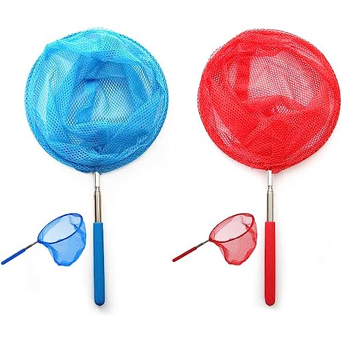 WBYNB Teleskop Kinder Kescher, Teleskop Kinder Kescher Schmetterlingsnetz Mit, 2er-Pack Kinder Schmetterling Net mit Teleskopstange, Outdoor Gartenaktivitäten Natur Wissenschaft Exploration Werkzeug WBYNB Teleskop Kinder Kescher, Teleskop Kinder Kescher Schmetterlingsnetz Mit, 2er-Pack Kinder Schmetterling Net mit Teleskopstange, Outdoor Gartenaktivitäten Natur Wissenschaft Exploration Werkzeug von WBYNB