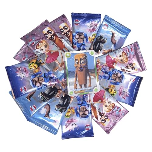 WBZOWRB Box mit 36 Beuteln Skifidol Italian Brainrot Mix Psychedelic – Sammelkartenspiel – Trading Card Game，Typ A，Vier verschiedene Verpackungen von WBZOWRB