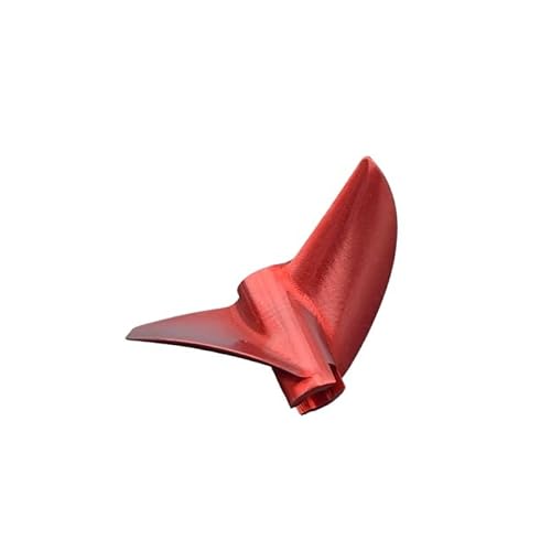 1 x 4,76 mm CNC-Roter 2-Blatt-Aluminium-Propeller links/rechts, D38/40/41/42/43/44/45/46/48/51/52 mm für RC Garnelenboot, Katzenboot (D41 mm links) von WCUAYJH
