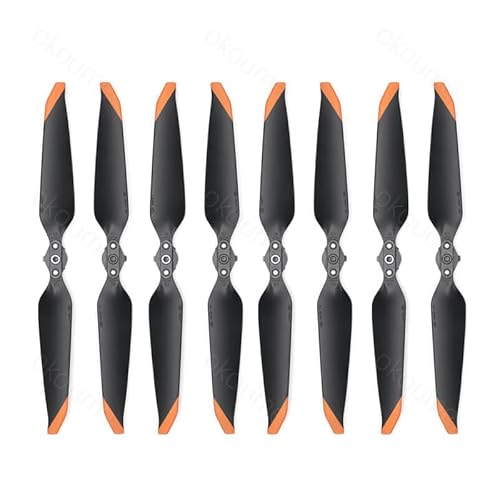 Propeller für Mavic 3 Enterprise geräuscharmes Schnellblattflügel für Mavic 3E 3T 3M Drohnenzubehör (4 Paar) von WCUAYJH