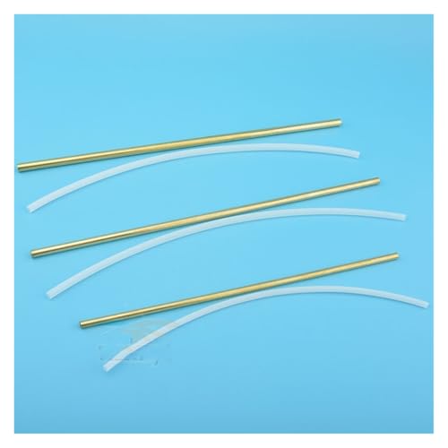 WCUAYJH 1/2/3 Stück RC 3,17/4/4,76 mm Boot-Rohr-Schachthülse aus Messing + Kunststoffrohr für 3,17/4/4,76 mm flexible Schaft-Flexkabel Alxe (4,76 mm lang, 500 mm, 3 Stück) von WCUAYJH
