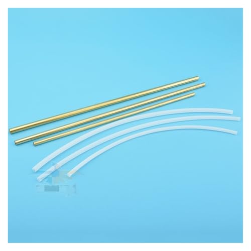 WCUAYJH 1/2/3 Stück RC 3,17/4/4,76 mm Boots-Messingrohr-Schachthülse + Kunststoffrohr für 3,17/4/4,76 mm flexible Schaft-Flexkabel Alxe (4,76 mm lang, 400 mm lang, 2 Stück) von WCUAYJH