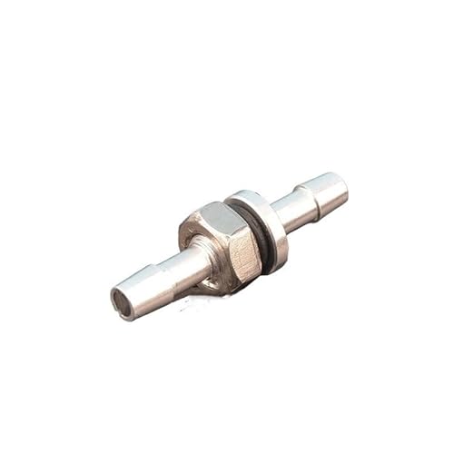 WCUAYJH 1 x M6/M8 RC Boot Aluminium Kraftstoffdüse geeignet für I D 3/4 mm Wasserkühlrohr zum Verlängern (M6 x L 32 mm) von WCUAYJH