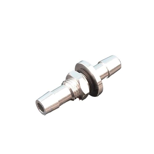 WCUAYJH 1 x M6/M8 RC Boot Aluminium Kraftstoffdüse geeignet für I D 3/4 mm Wasserkühlrohr zum Verlängern (M8 x L 35 mm) von WCUAYJH