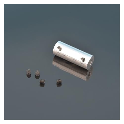 WCUAYJH 1 x RC-Auto-Boot-Metall-Antriebswellenverbinder 2 mm/2,3 mm/3 mm/3,17 mm/4 mm/5 mm/6 mm Motorwellen-Aluminium-Legierung Kupplung für ferngesteuertes Boot, Auto (2 bis 3 mm) von WCUAYJH